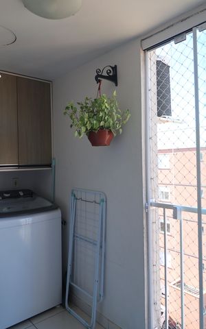 Apartamento para alugar com 52m², 2 quartos e 1 vagaSacada/Área de Serviço