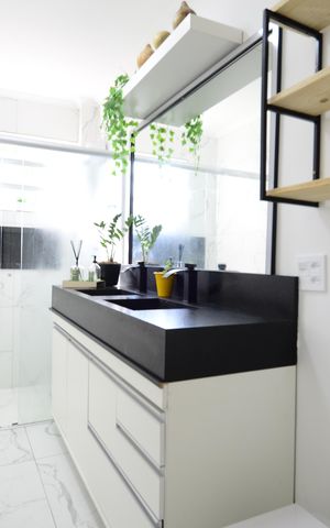 Apartamento à venda com 85m², 2 quartos e 1 vagaBanheiro