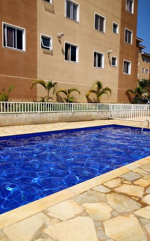 Apartamento para alugar com 45m², 2 quartos e 1 vagaÁrea comum - Piscina