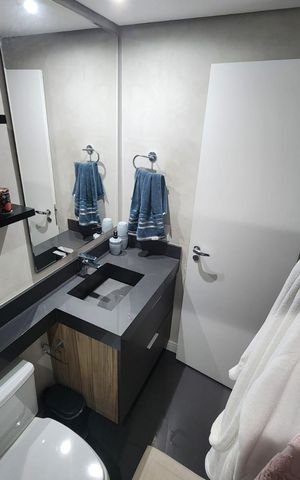 Apartamento para alugar com 52m², 1 quarto e 1 vaga Apartamento para alugar com 52m², 1 quarto e 1 vagaBanheiro