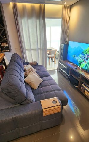 Apartamento para alugar com 52m², 1 quarto e 1 vaga Apartamento para alugar com 52m², 1 quarto e 1 vagaSala