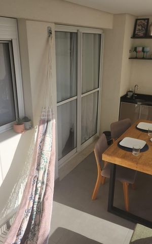 Apartamento para alugar com 52m², 1 quarto e 1 vaga Apartamento para alugar com 52m², 1 quarto e 1 vagaVaranda