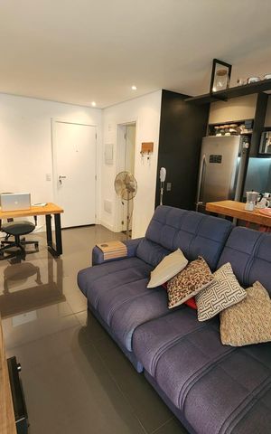 Apartamento para alugar com 52m², 1 quarto e 1 vaga Apartamento para alugar com 52m², 1 quarto e 1 vagaSala