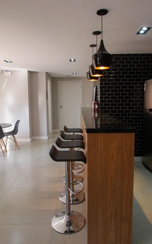 Apartamento à venda com 42m², 2 quartos e 1 vagaÁrea comum - Salão de festas
