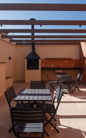 Apartamento à venda com 42m², 2 quartos e 1 vagaÁrea comum - Churrasqueira