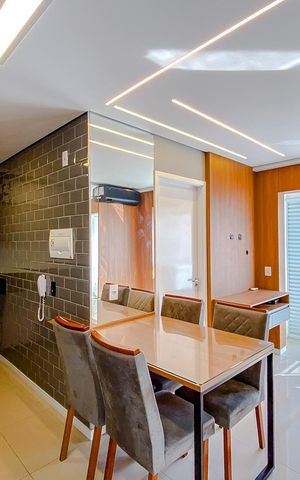 Apartamento à venda com 38m², 2 quartos e 1 vagaSala