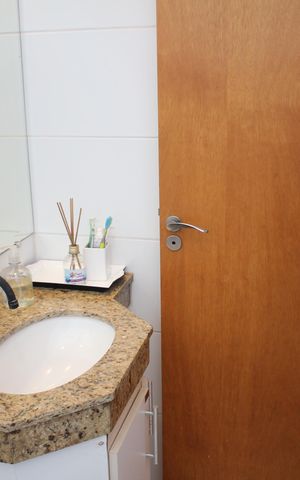 Apartamento à venda com 204m², 4 quartos e 3 vagasBanheiro da Suíte 1
