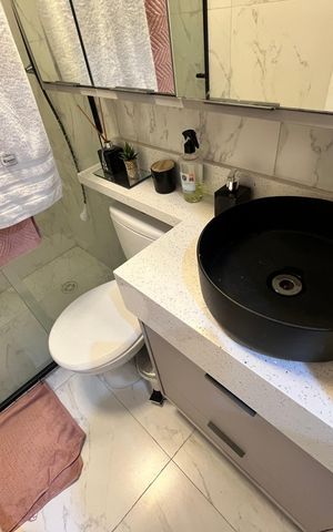 Apartamento à venda com 35m², 1 quarto e sem vagaBanheiro