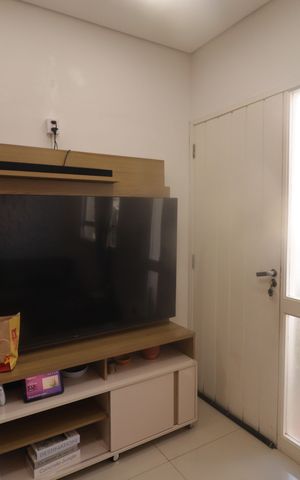 Casa de condomínio à venda com 78m², 2 quartos e 2 vagas Casa de condomínio à venda com 78m², 2 quartos e 2 vagasSala