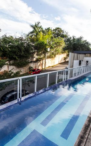 Apartamento para alugar com 43m², 1 quarto e 1 vagaPiscina