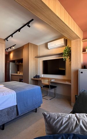 Studio para alugar com 26m², 1 quarto e sem vaga Studio para alugar com 26m², 1 quarto e sem vagaStudio