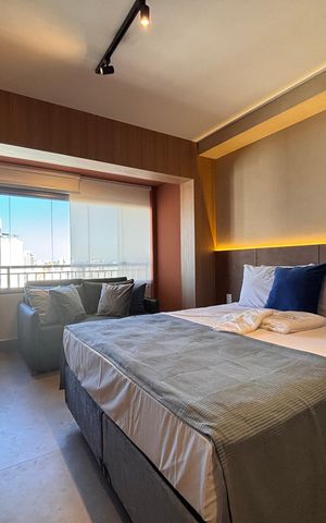 Studio para alugar com 26m², 1 quarto e sem vaga Studio para alugar com 26m², 1 quarto e sem vagaStudio