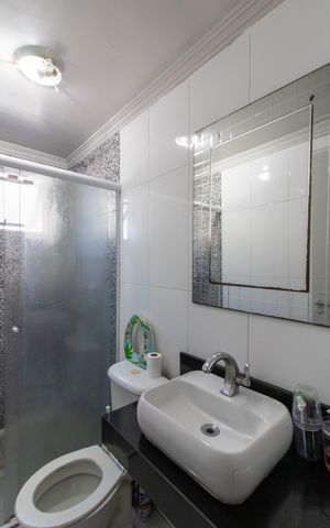Apartamento à venda com 45m², 2 quartos e 1 vaga Apartamento à venda com 45m², 2 quartos e 1 vagaBanheiro