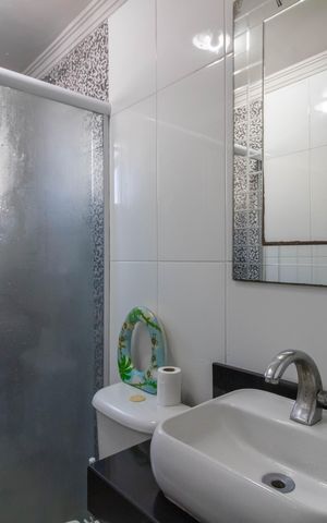 Apartamento à venda com 45m², 2 quartos e 1 vaga Apartamento à venda com 45m², 2 quartos e 1 vagaBanheiro