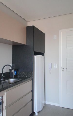 Studio à venda com 40m², 1 quarto e sem vagaCozinha
