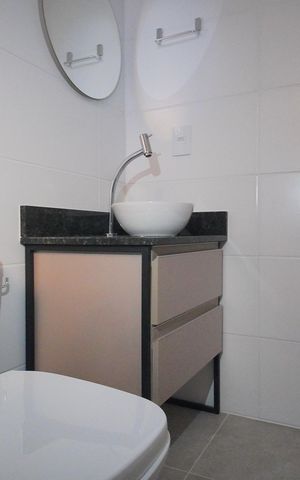 Studio à venda com 40m², 1 quarto e sem vagaBanheiro