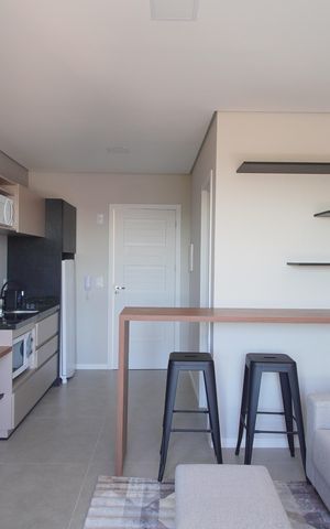 Studio à venda com 40m², 1 quarto e sem vagaSala/Quarto