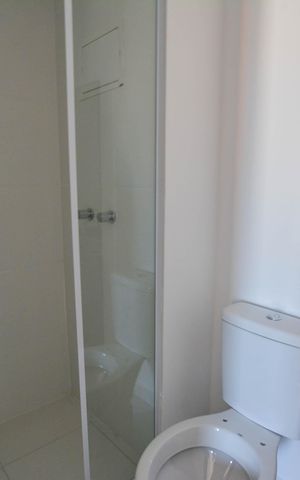 Apartamento para alugar com 49m², 2 quartos e 1 vaga Apartamento para alugar com 49m², 2 quartos e 1 vagaBanheiro da Suíte