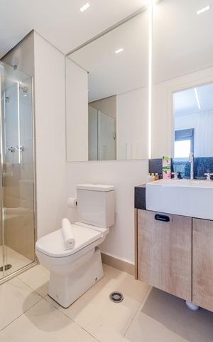 Apartamento à venda com 37m², 1 quarto e sem vagaBanheiro
