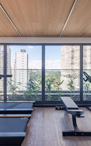 Apartamento à venda com 37m², 1 quarto e sem vagaÁrea comum - Academia
