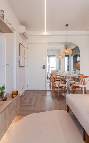 Apartamento à venda com 37m², 1 quarto e sem vagaSala