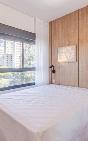Apartamento à venda com 37m², 1 quarto e sem vagaQuarto