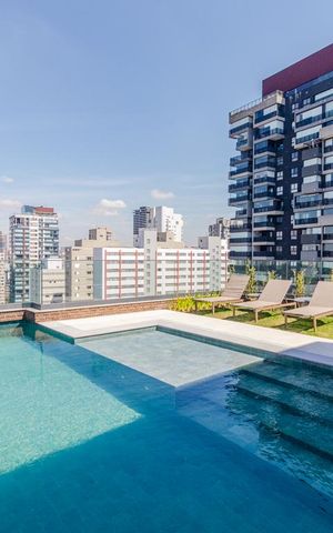 Apartamento à venda com 37m², 1 quarto e sem vagaÁrea comum - Piscina