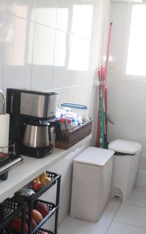 Apartamento à venda com 87m², 3 quartos e 2 vagasCozinha e Área de Serviço