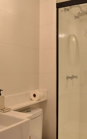 Apartamento à venda com 66m², 2 quartos e 1 vagaBanheiro Social