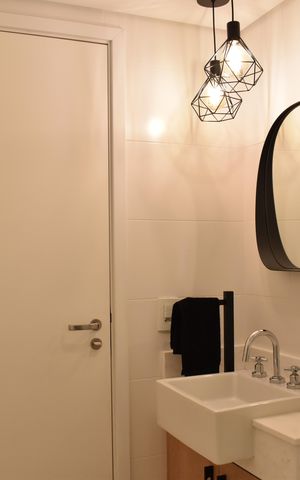 Apartamento à venda com 66m², 2 quartos e 1 vagaBanheiro Social