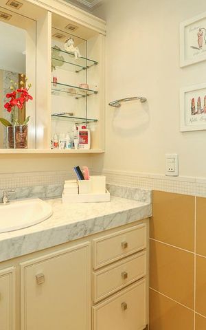 Apartamento à venda com 304m², 3 quartos e 4 vagasBanheiro da Suíte 2