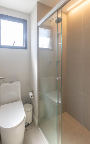 Studio para alugar com 35m², 1 quarto e sem vaga Studio para alugar com 35m², 1 quarto e sem vagaBanheiro