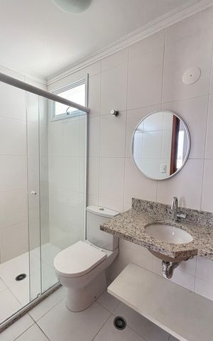 Apartamento à venda com 60m², 2 quartos e 2 vagasBanheiro da Suíte