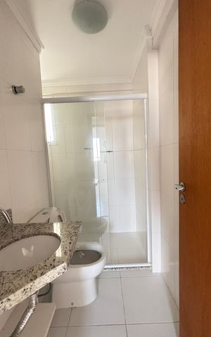 Apartamento à venda com 60m², 2 quartos e 2 vagasBanheiro Social
