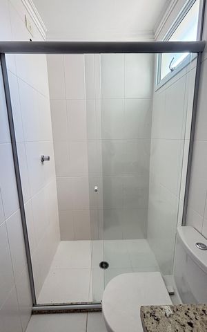 Apartamento à venda com 60m², 2 quartos e 2 vagasBanheiro da Suíte