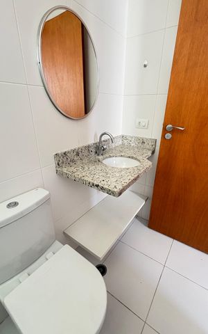 Apartamento à venda com 60m², 2 quartos e 2 vagasBanheiro da Suíte