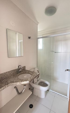 Apartamento à venda com 60m², 2 quartos e 2 vagasBanheiro Social
