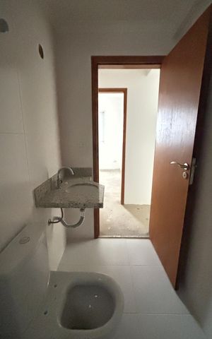 Apartamento à venda com 60m², 2 quartos e 2 vagas Apartamento à venda com 60m², 2 quartos e 2 vagasBanheiro Social
