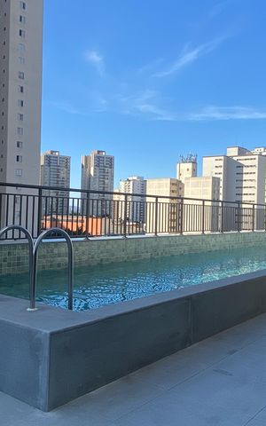 Apartamento à venda com 40m², 1 quarto e 1 vaga Apartamento à venda com 40m², 1 quarto e 1 vagaPiscina