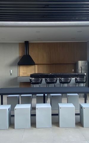 Apartamento à venda com 40m², 1 quarto e 1 vaga Apartamento à venda com 40m², 1 quarto e 1 vagaChurrasqueira
