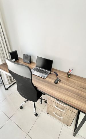 Studio para alugar com 32m², 1 quarto e sem vaga Studio para alugar com 32m², 1 quarto e sem vagaSala/Cozinha