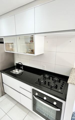 Studio para alugar com 32m², 1 quarto e sem vaga Studio para alugar com 32m², 1 quarto e sem vagaSala/Cozinha