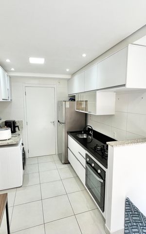 Studio para alugar com 32m², 1 quarto e sem vaga Studio para alugar com 32m², 1 quarto e sem vagaSala/Cozinha
