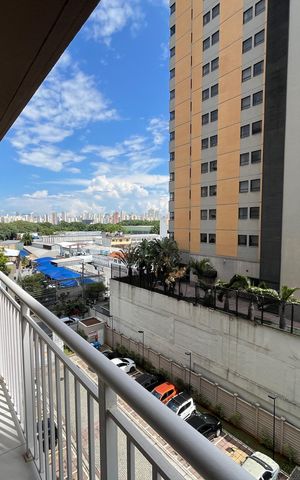Studio para alugar com 32m², 1 quarto e sem vaga Studio para alugar com 32m², 1 quarto e sem vagaVaranda da Sala