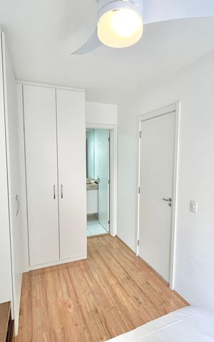 Studio para alugar com 32m², 1 quarto e sem vaga Studio para alugar com 32m², 1 quarto e sem vagaQuarto Suíte