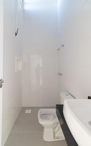 Casa de condomínio à venda com 92m², 3 quartos e 1 vaga Casa de condomínio à venda com 92m², 3 quartos e 1 vagaBanheiro Social