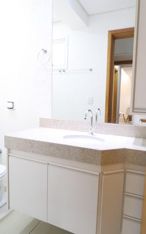 Apartamento para alugar com 58m², 2 quartos e 2 vagasBanheiro da Suíte