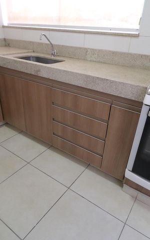 Apartamento para alugar com 58m², 2 quartos e 2 vagasCozinha