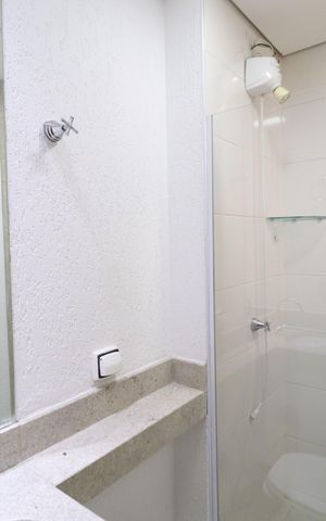 Apartamento para alugar com 58m², 2 quartos e 2 vagasBanheiro Social