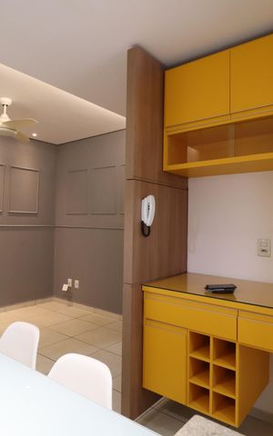 Apartamento para alugar com 58m², 2 quartos e 2 vagasSala